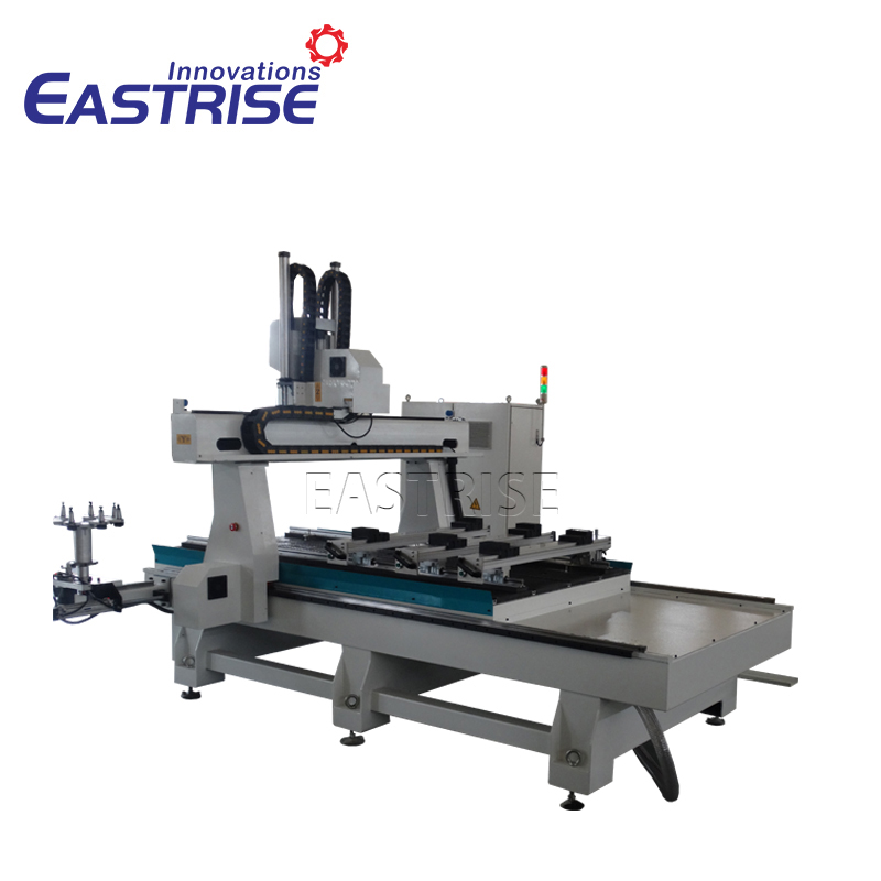 Roteadora CNC ATC 1325 de 4 eixos com troca automática de ferramentas