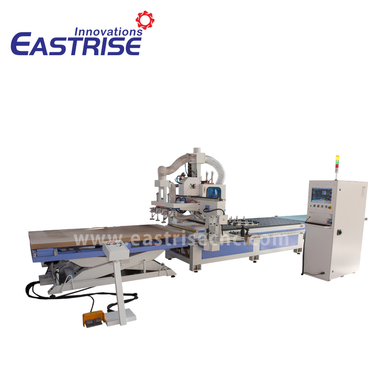 1325 Carregar e Descarregar Roteador Cnc ATC com Cabeça Mandriladora