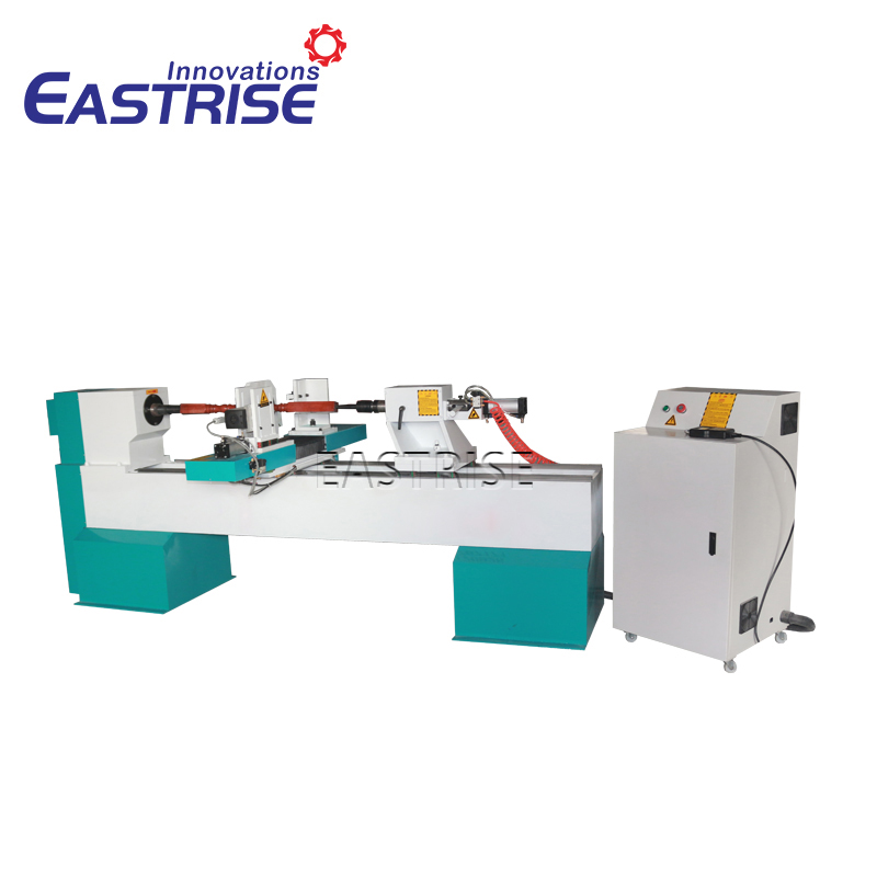 Torno torneador de madeira CNC para esculpir eixo de 3 eixos 