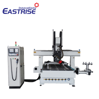 Roteadora CNC ATC 1325 de 4 eixos com troca automática de ferramentas