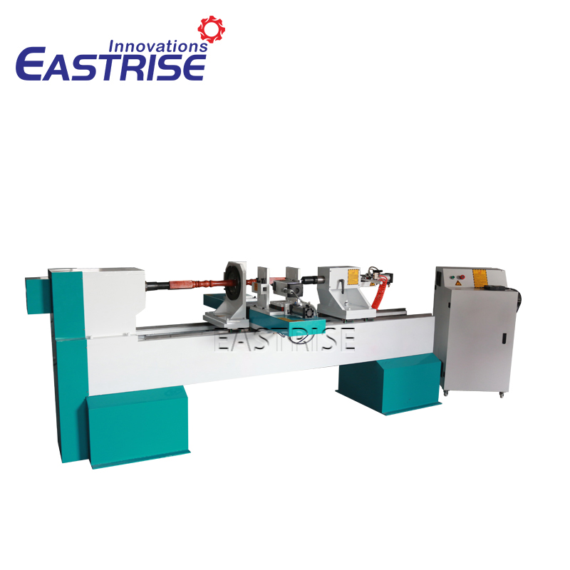 Torno torneador de madeira CNC para esculpir eixo de 3 eixos 