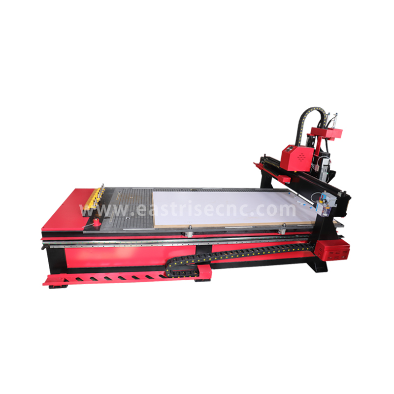 1325 ATC troca de ferramenta linear Cnc Router com cabeçote mandrilador